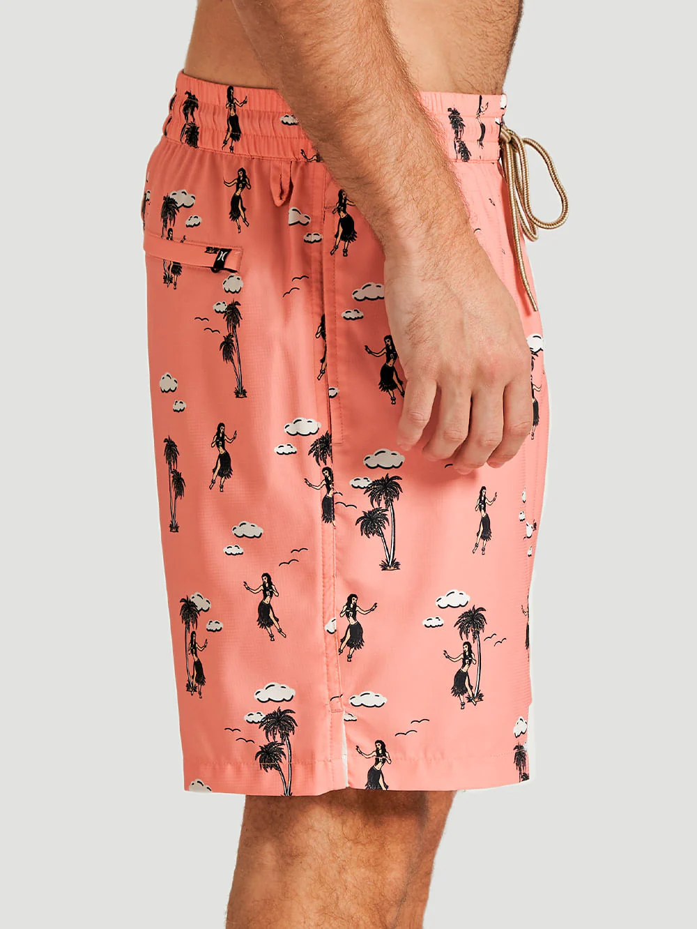 Shorts Hurley Explore H2O - DRI Phantom + Trek II 17,5" Rosa - Image 3