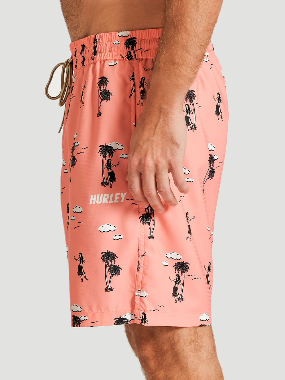 Shorts Hurley Explore H2O - DRI Phantom + Trek II 17,5" Rosa - Image 4