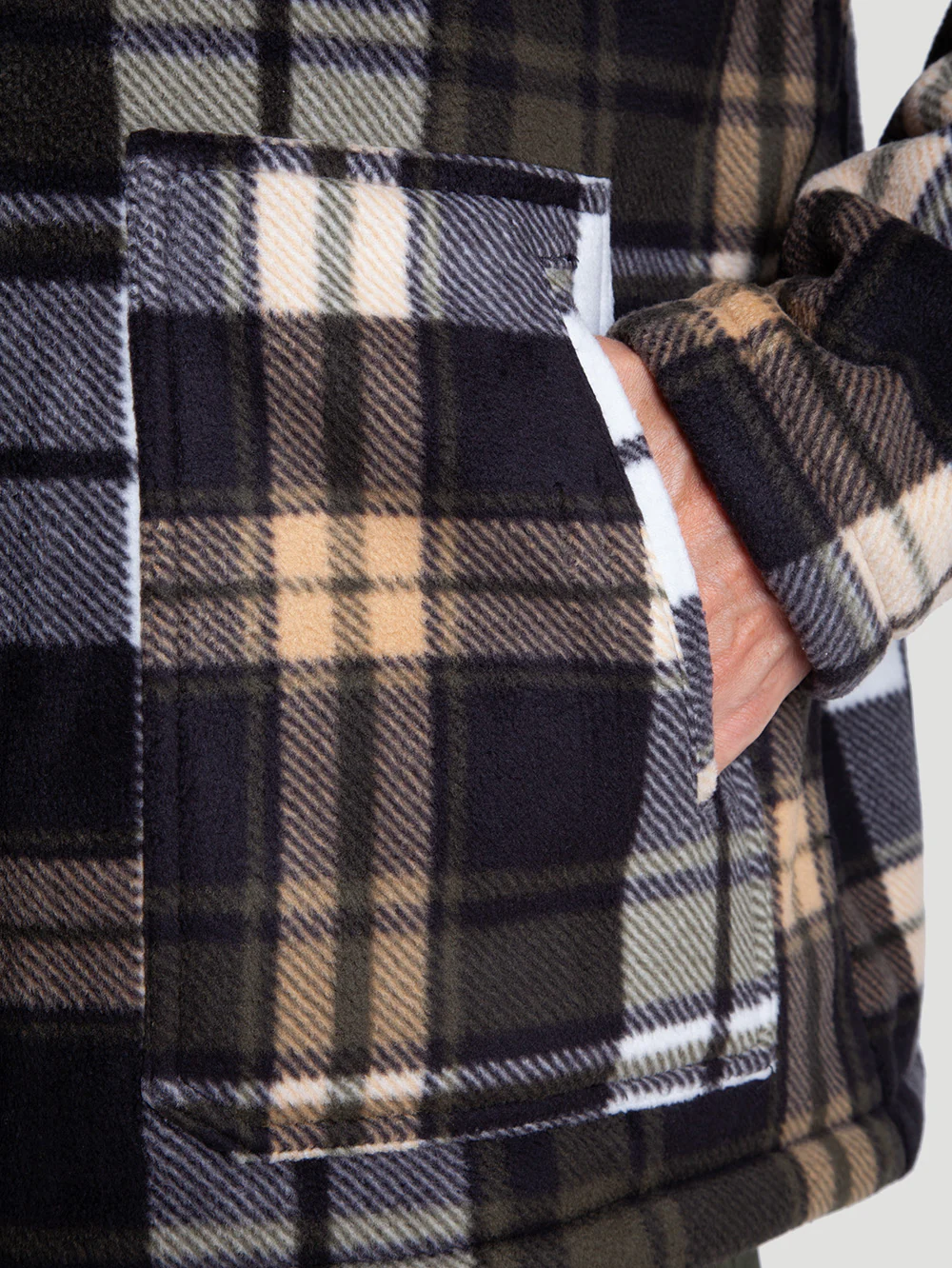 Blusa Especial Hurley Easy Rider Hooded Sherpa Importada - Image 3