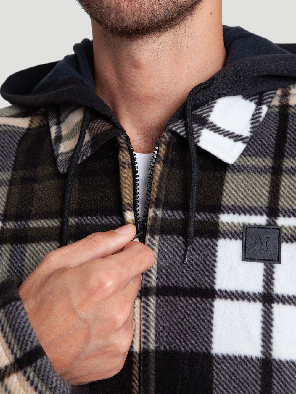 Blusa Especial Hurley Easy Rider Hooded Sherpa Importada - Image 4