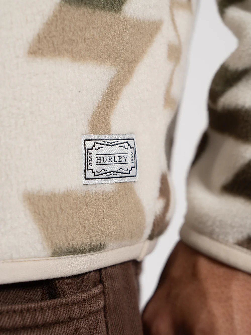 Blusa Especial Hurley Mesa Windchill 1/4 Zip Importada - Image 4