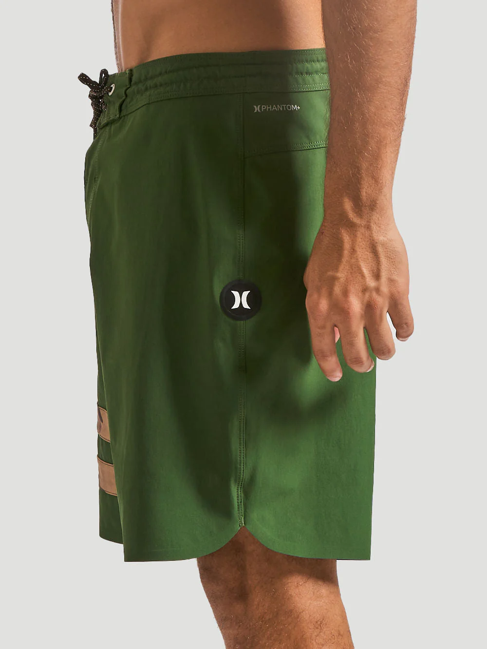 Boardshort Hurley Phantom Block Party Renegade 18" Verde - Image 3