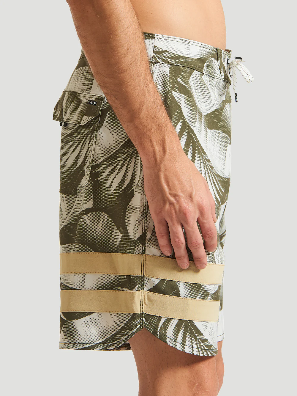 Boardshort PHANTOM Hurley Eco Block Party 18” Verde - Image 4