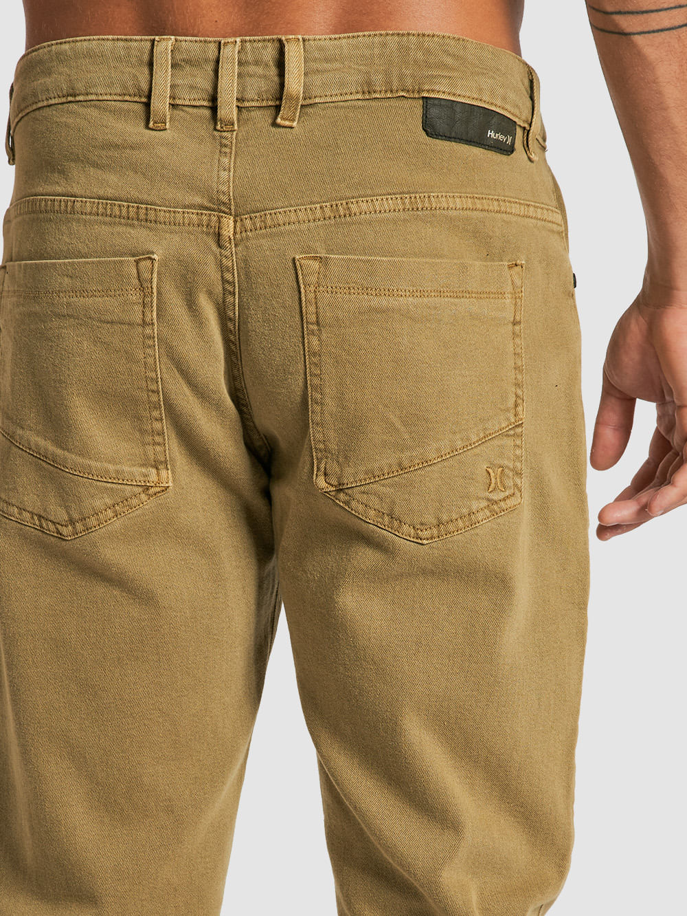 Calça Sarja Hurley Stoned Storm Verde - Image 3