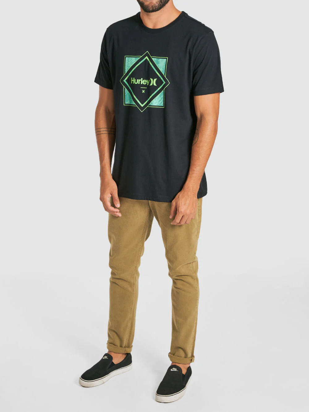 Calça Sarja Hurley Stoned Storm Verde - Image 4