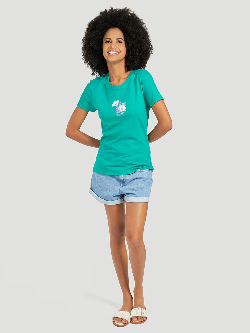 Camiseta Hurley Hanlon Turquesa - Image 3