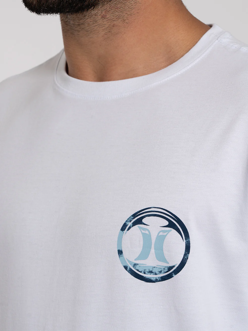 Camiseta Manga Curta Hurley Hands Branca - Image 3