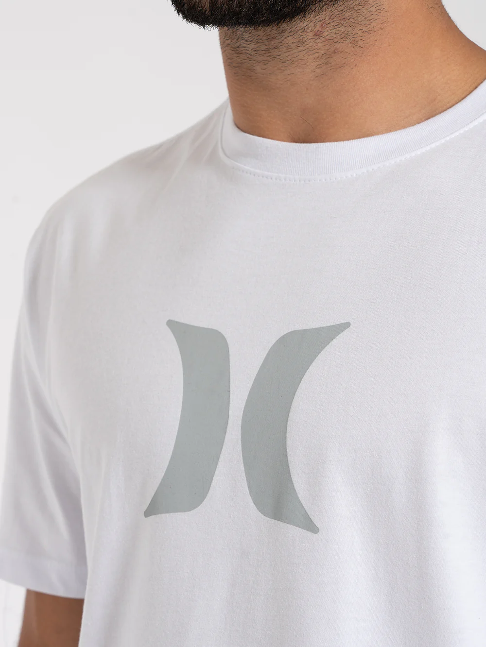 Camiseta Manga Curta Hurley Icon Branca - Image 3