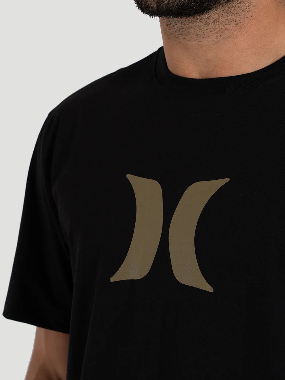 Camiseta Manga Curta Hurley Icon Preta - Image 3