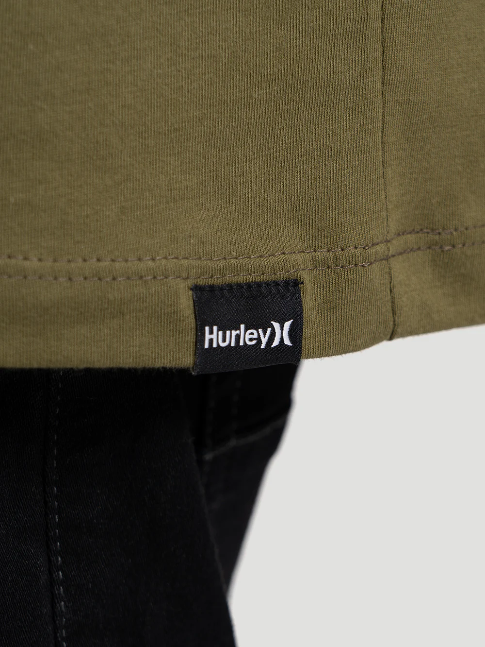 Camiseta Manga Curta Hurley O&O Verde Militar - Image 4