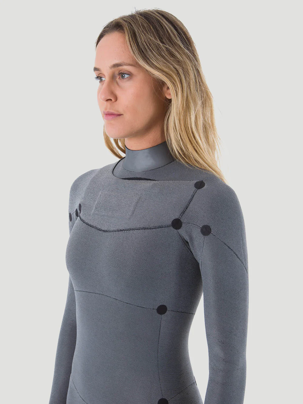 Long John Hurley Advant 3/2mm Fullsuit Preto - Image 11