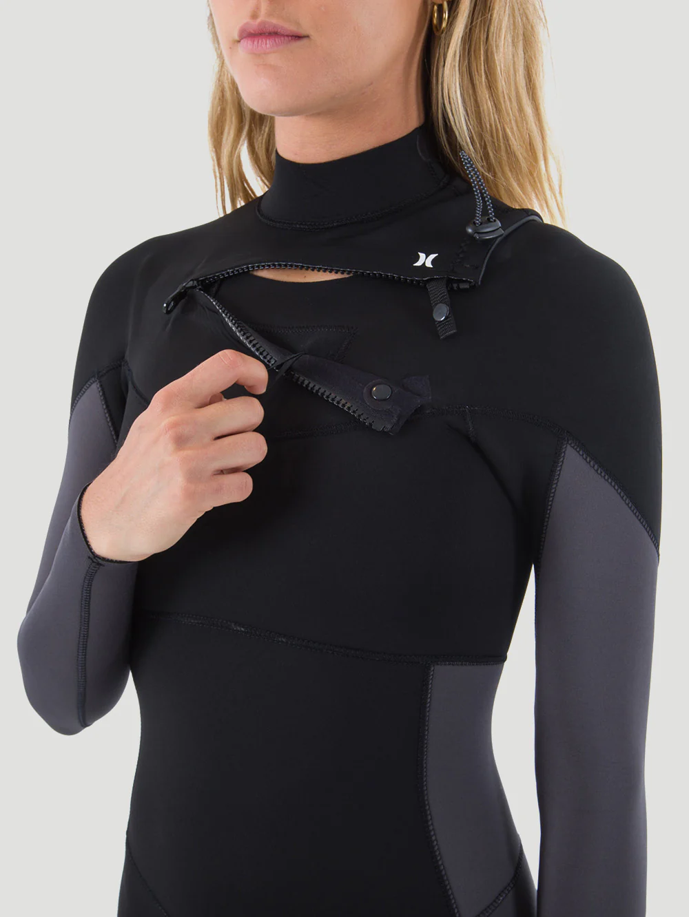 Long John Hurley Advant 3/2mm Fullsuit Preto - Image 3