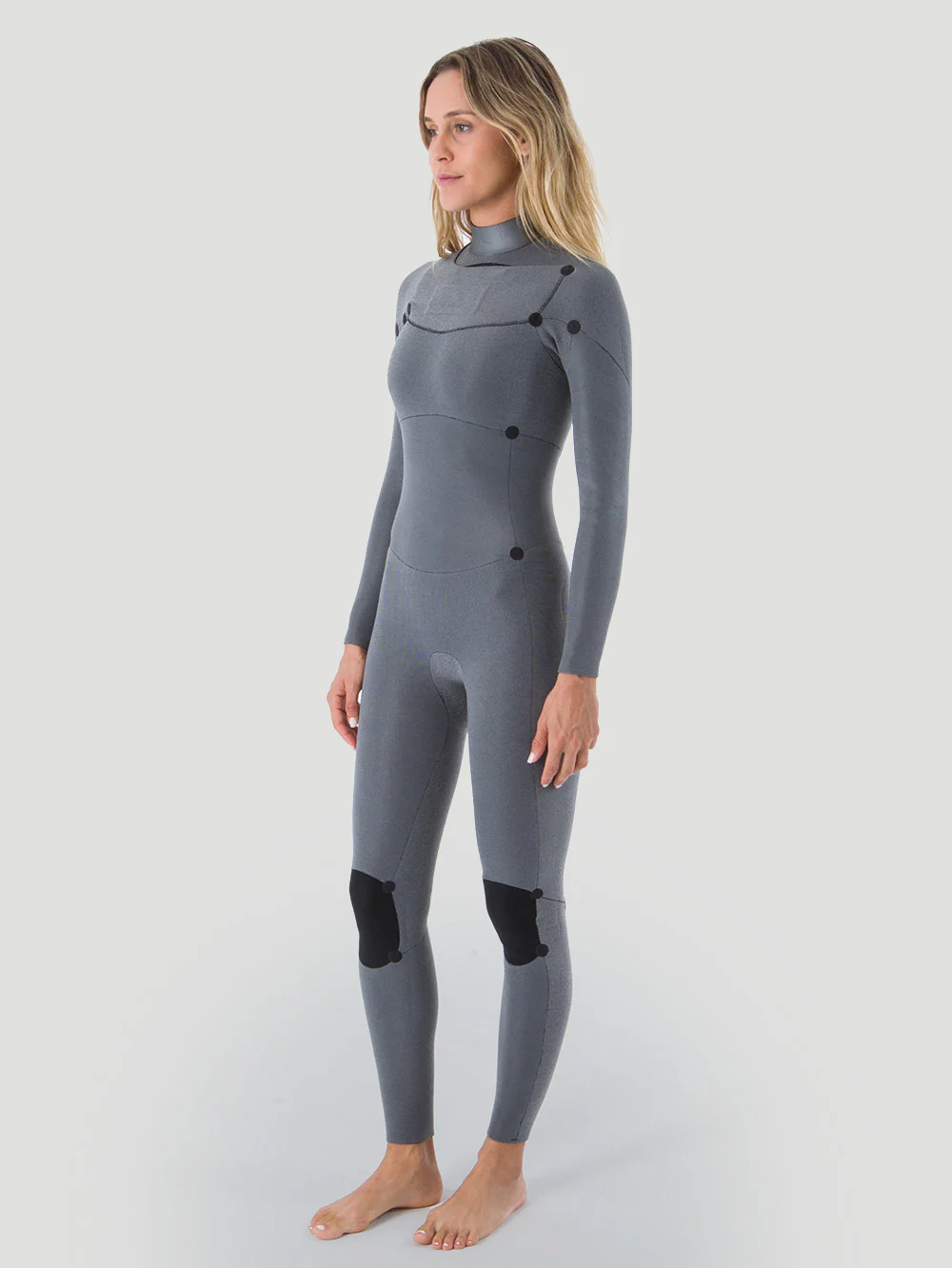 Long John Hurley Advant 3/2mm Fullsuit Preto - Image 8