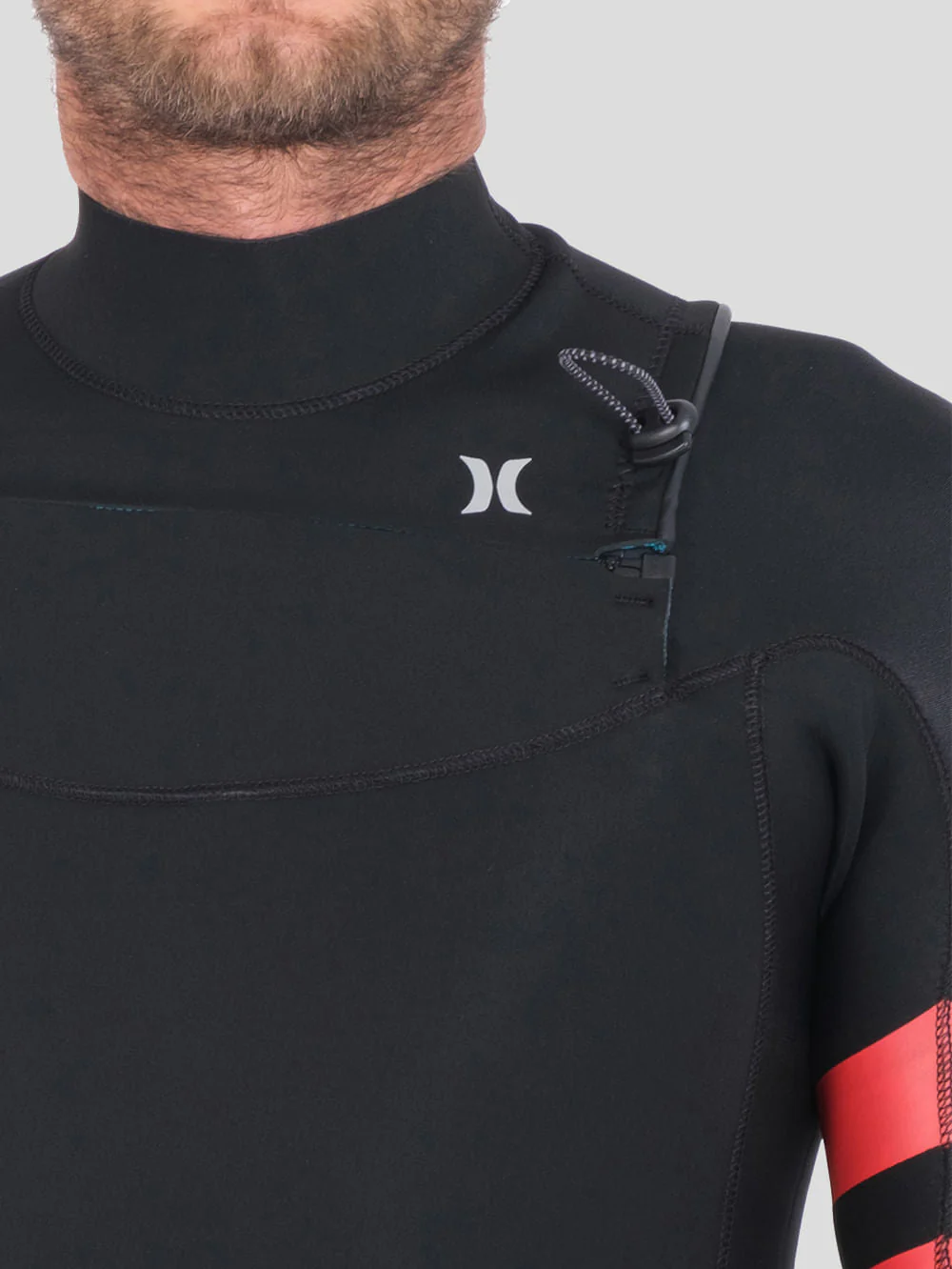 Long John Hurley Advantage Manga Curta 2/2 Full Suit Preto - Image 4