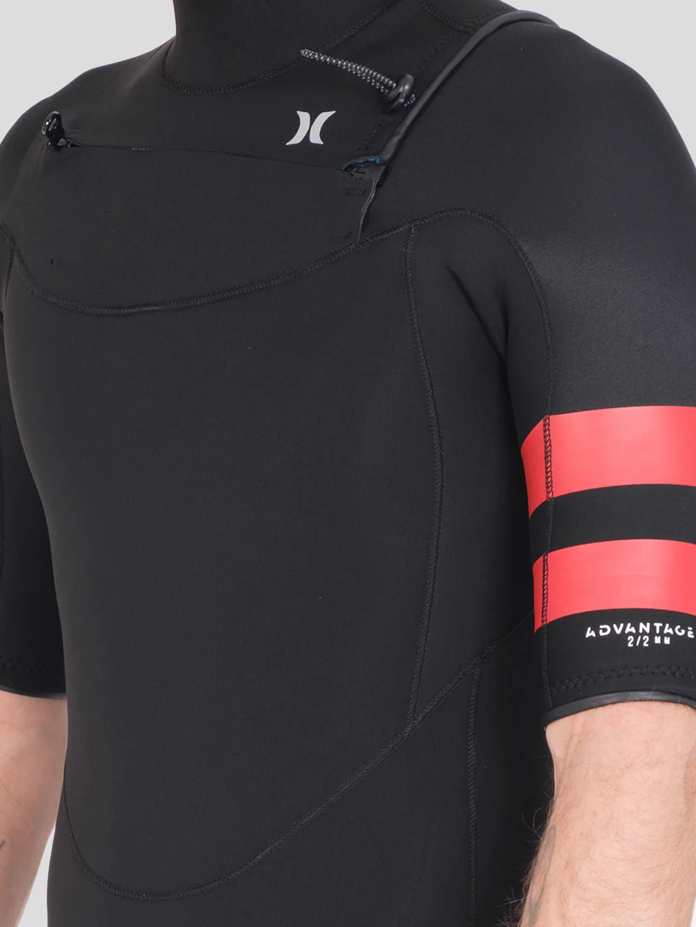 Long John Hurley Advantage Manga Curta 2/2 Full Suit Preto - Image 5