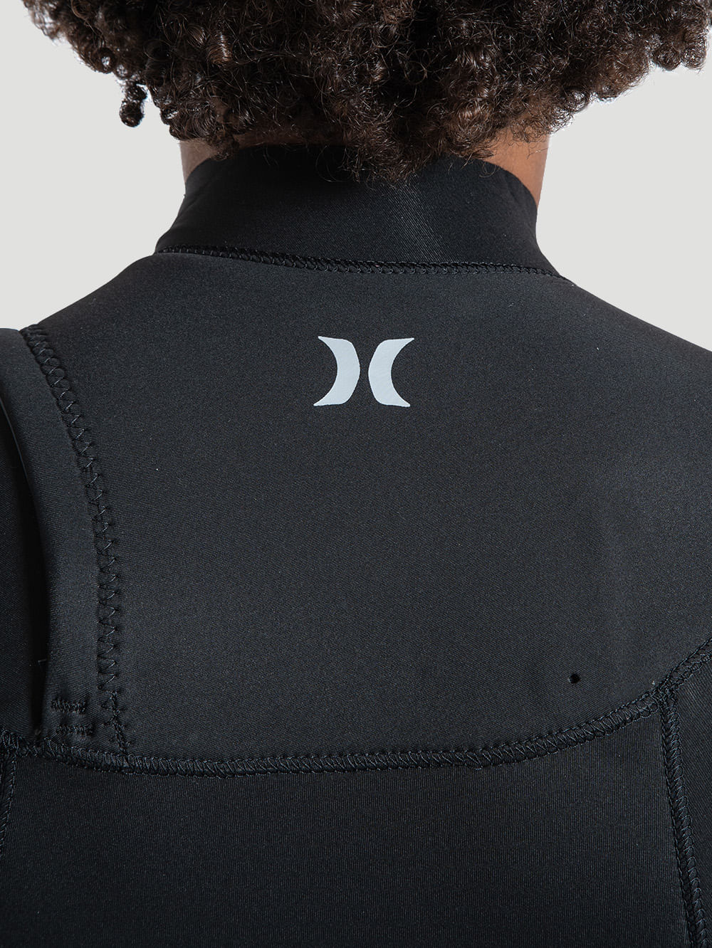 Long John Hurley Advantage Manga Curta 2/2 Full Suit Preto - Image 3