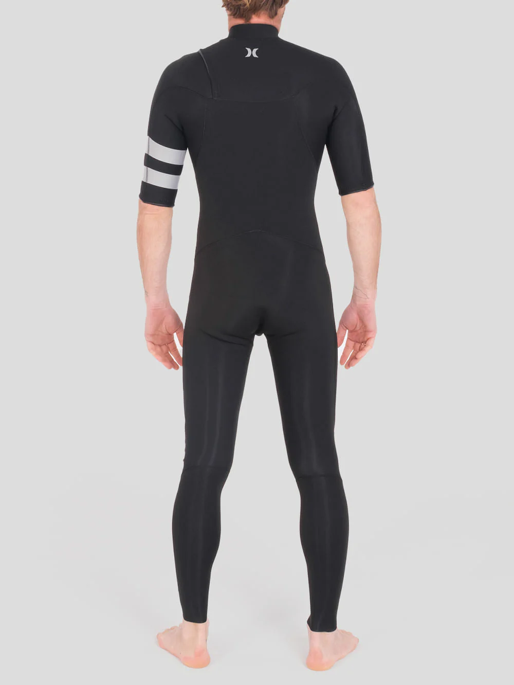 Long John Hurley Advantage Plus 2/2 Manga Curta Preto - Image 3