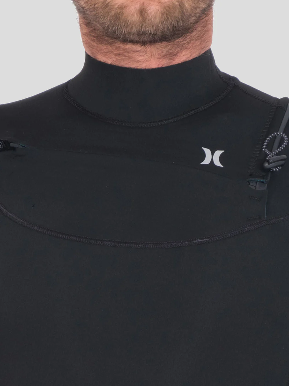 Long John Hurley Advantage Plus 2/2 Manga Curta Preto - Image 4