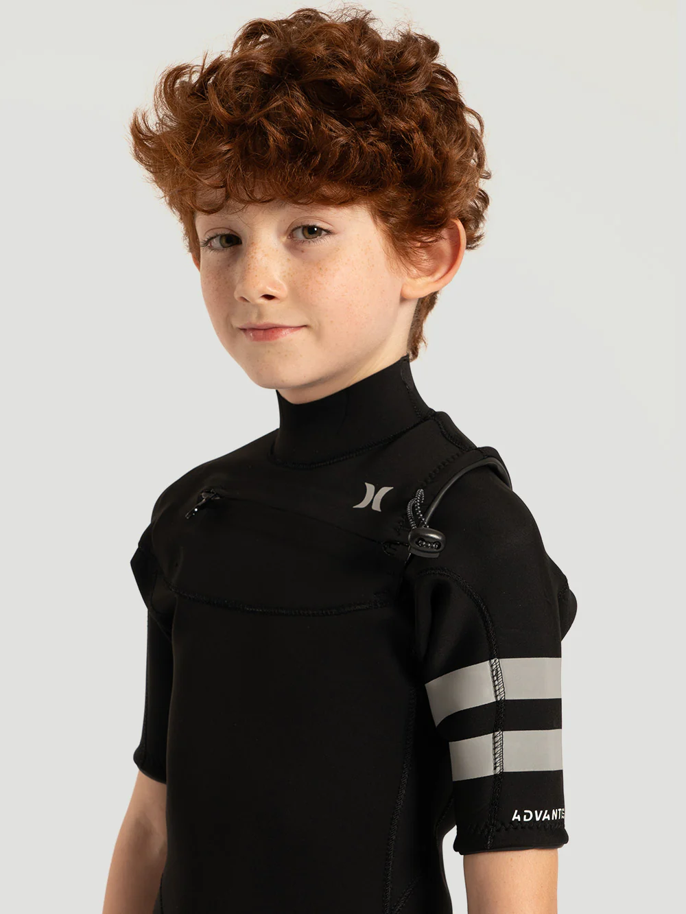 Long John Juvenil Hurley Advant 2/2mm SS Fullsuit Preto - Image 5