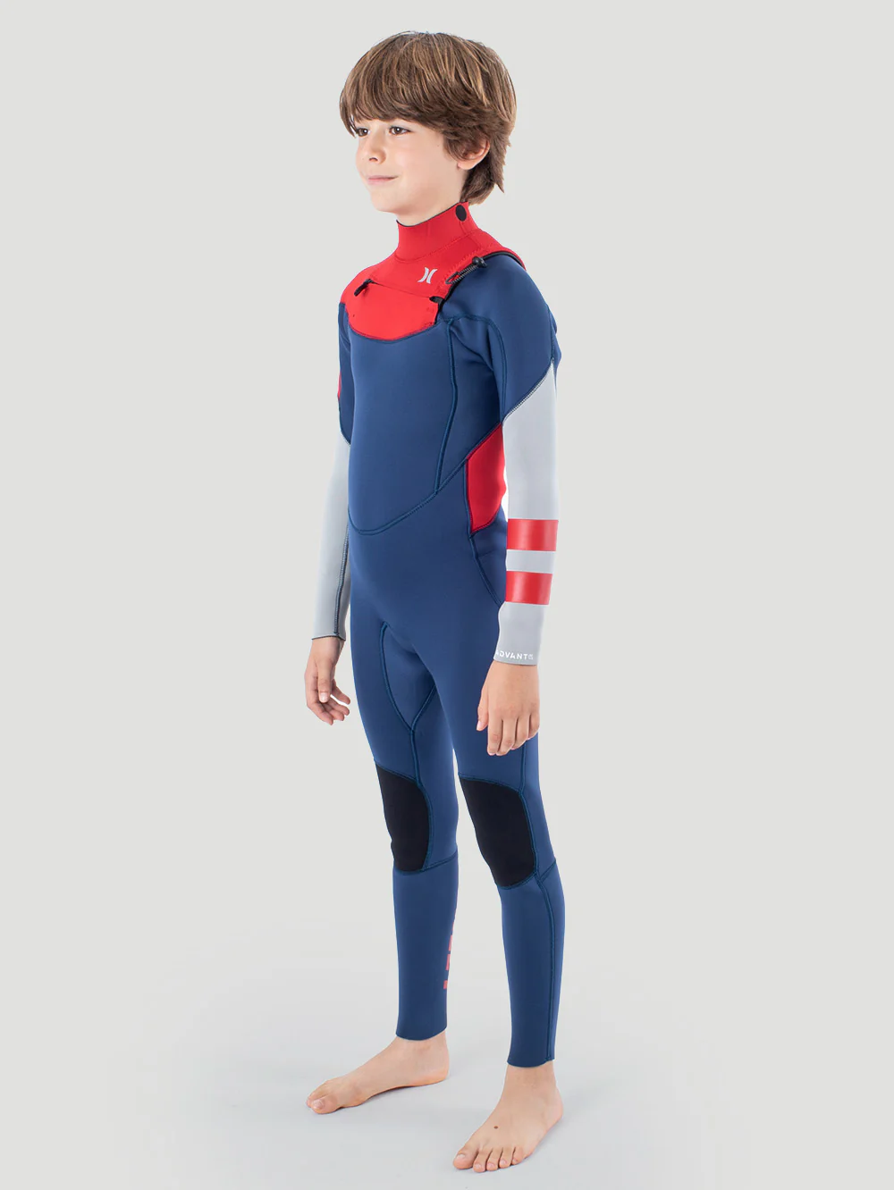 Long John Juvenil Hurley Advant 3/2mm SS Fullsuit Azul - Image 3