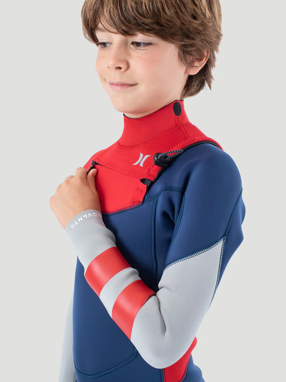 Long John Juvenil Hurley Advant 3/2mm SS Fullsuit Azul - Image 4