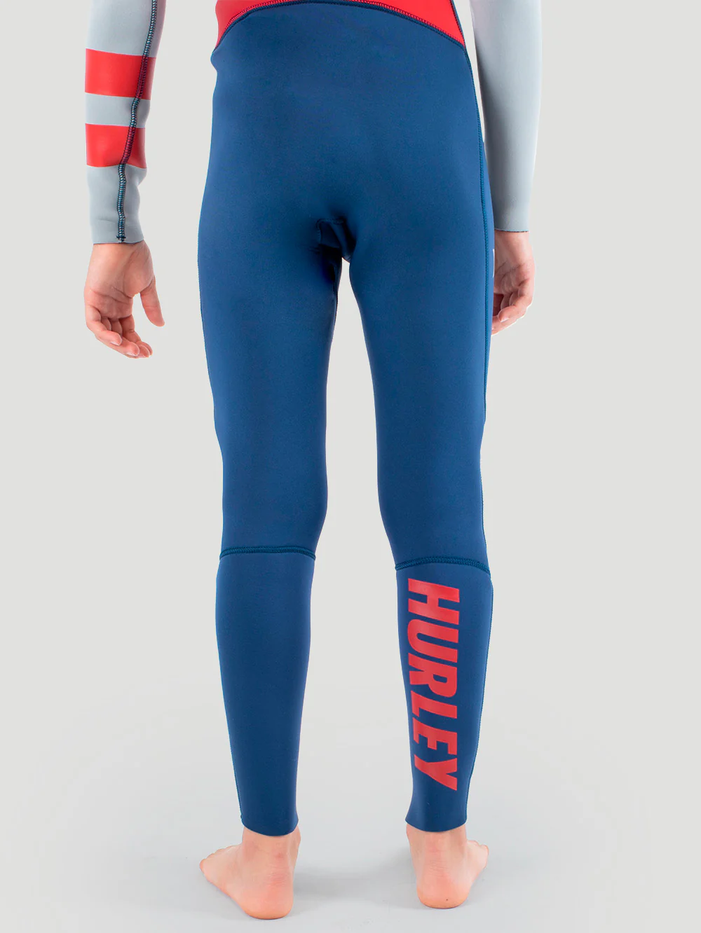 Long John Juvenil Hurley Advant 3/2mm SS Fullsuit Azul - Image 6