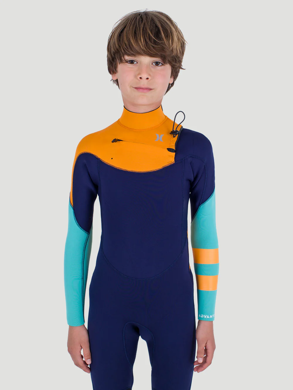 Long John Juvenil Hurley Advant 3/2mm SS Fullsuit Marinho - Image 3