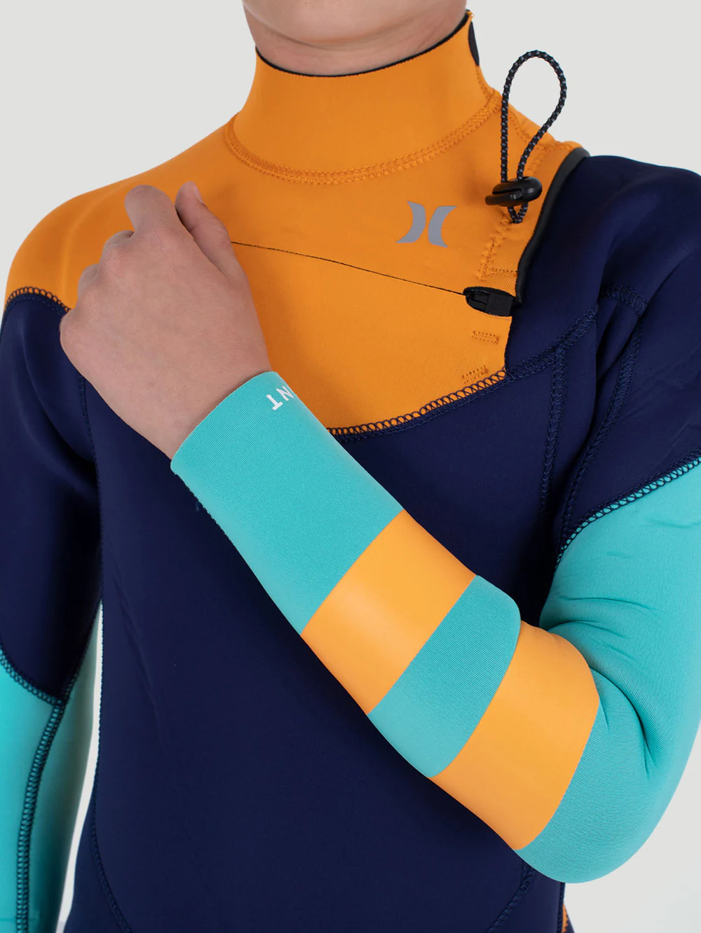 Long John Juvenil Hurley Advant 3/2mm SS Fullsuit Marinho - Image 6