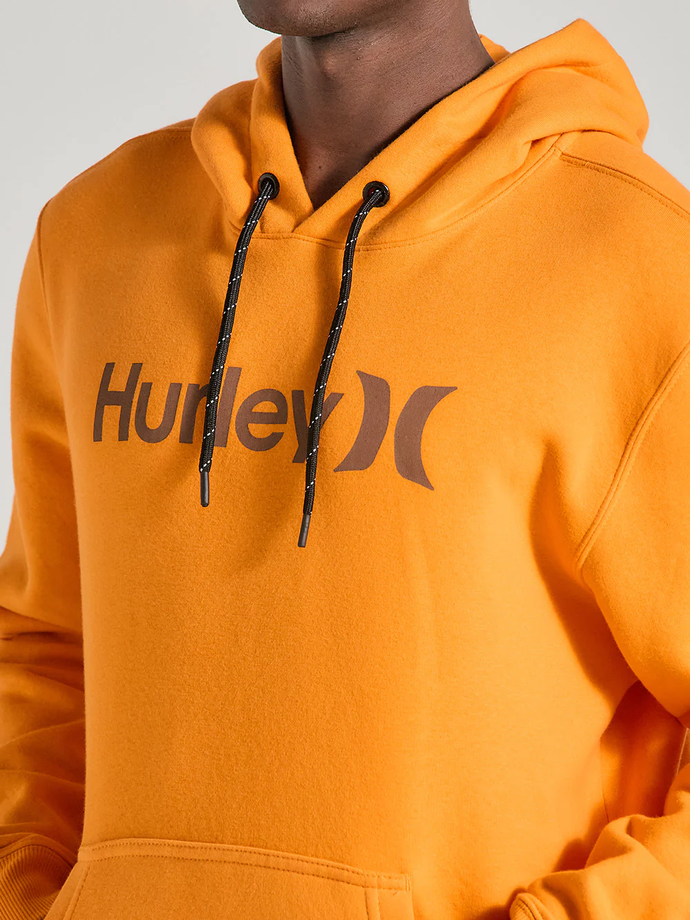 Blusa de Frio Moletom Canguru Laranja Hurley One&Only - Image 3