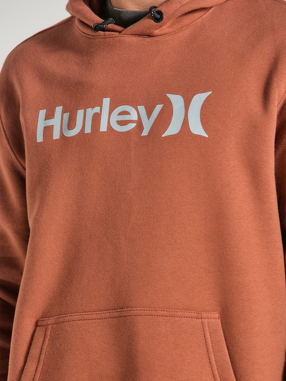 Blusa de Frio Moletom Canguru Marrom Hurley One&Only - Image 3
