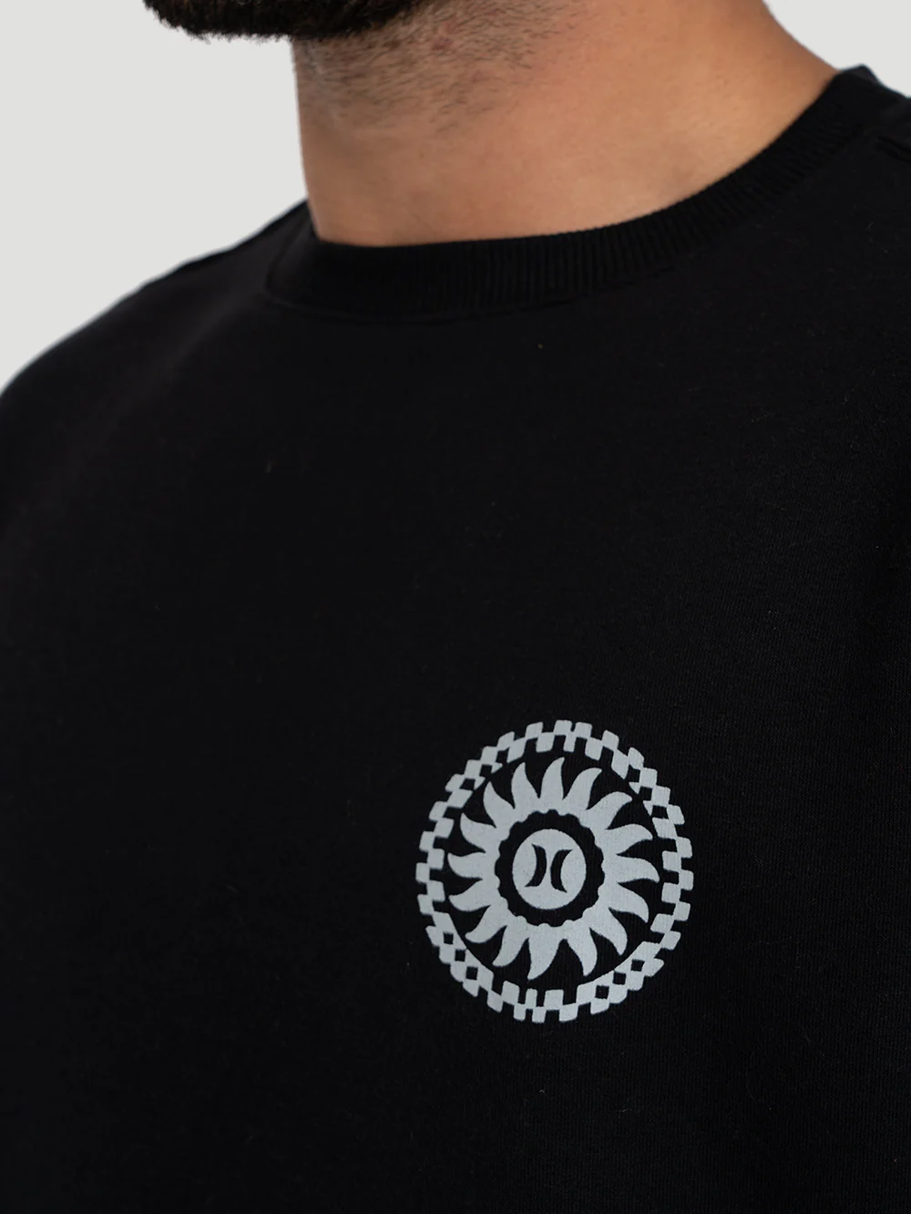 Moletom Hurley Careca Empire Preto - Image 3