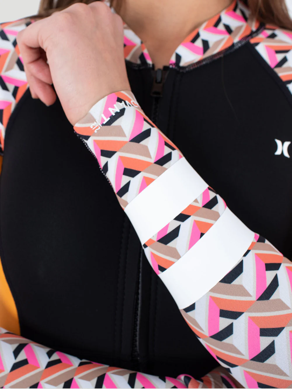 Short John Hurley Advant 2/2mm Springsuit Laranja - Image 5