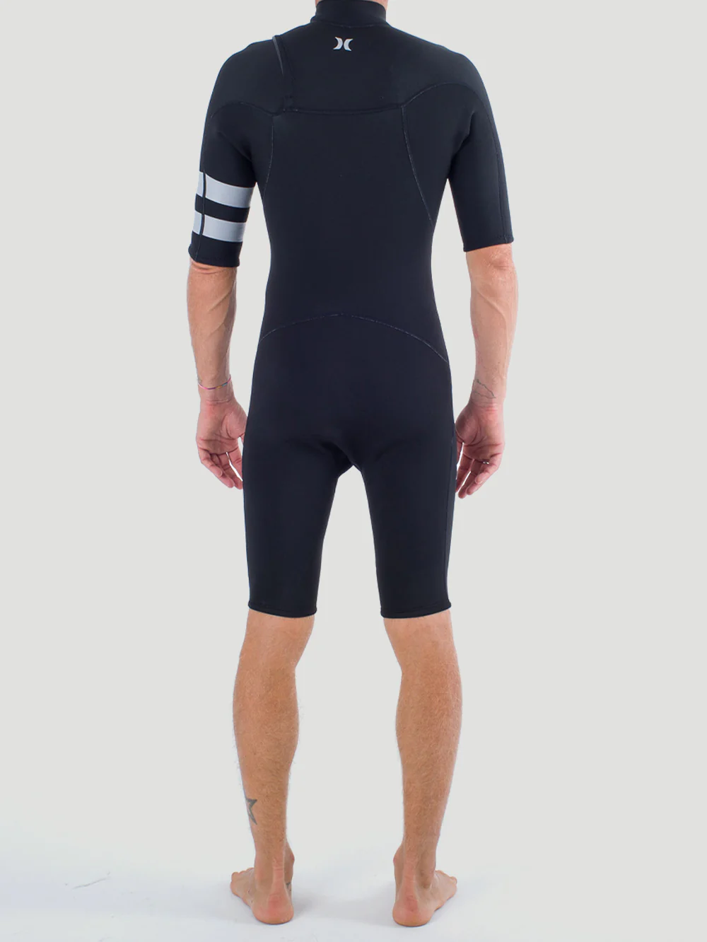 Short John Hurley Advant 2/2mm SS Springsuit Preto - Image 3