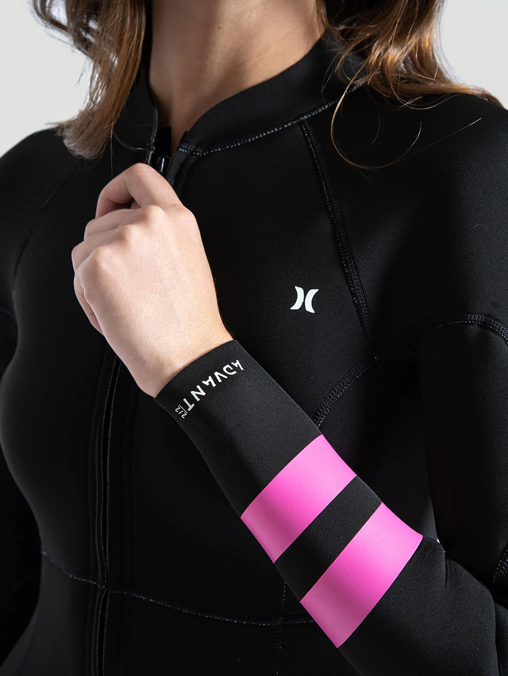 Short John Hurley Advantage 2/2 MM Springsuit Preto - Image 3